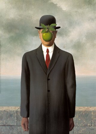 René Magritte - The son of man (1964)