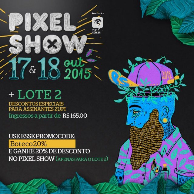 boteco pixel show 2015 promocode