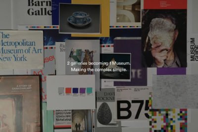 Boteco Design - identidade do Art Museum - University of Toronto