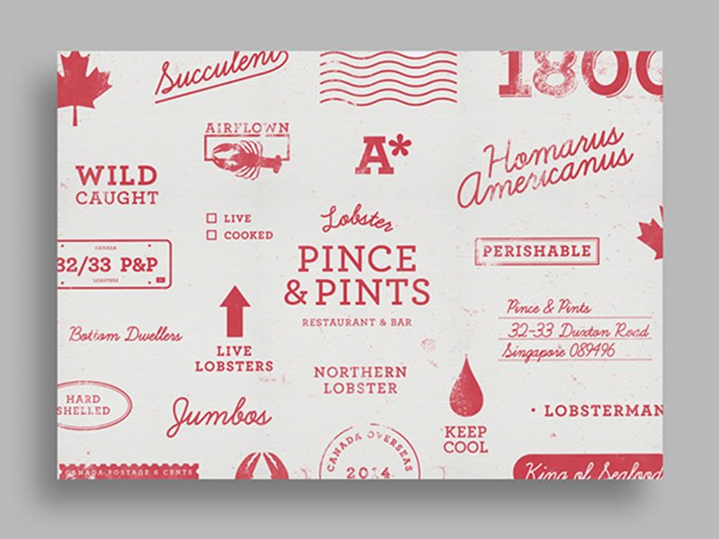 Pince Pints - identidade visual restaurante - Boteco Design