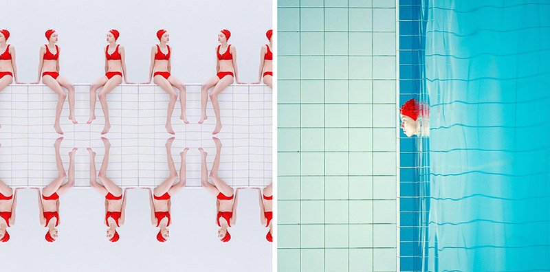 Swimmers Photographs - Mária Švarbová - Boteco-Design